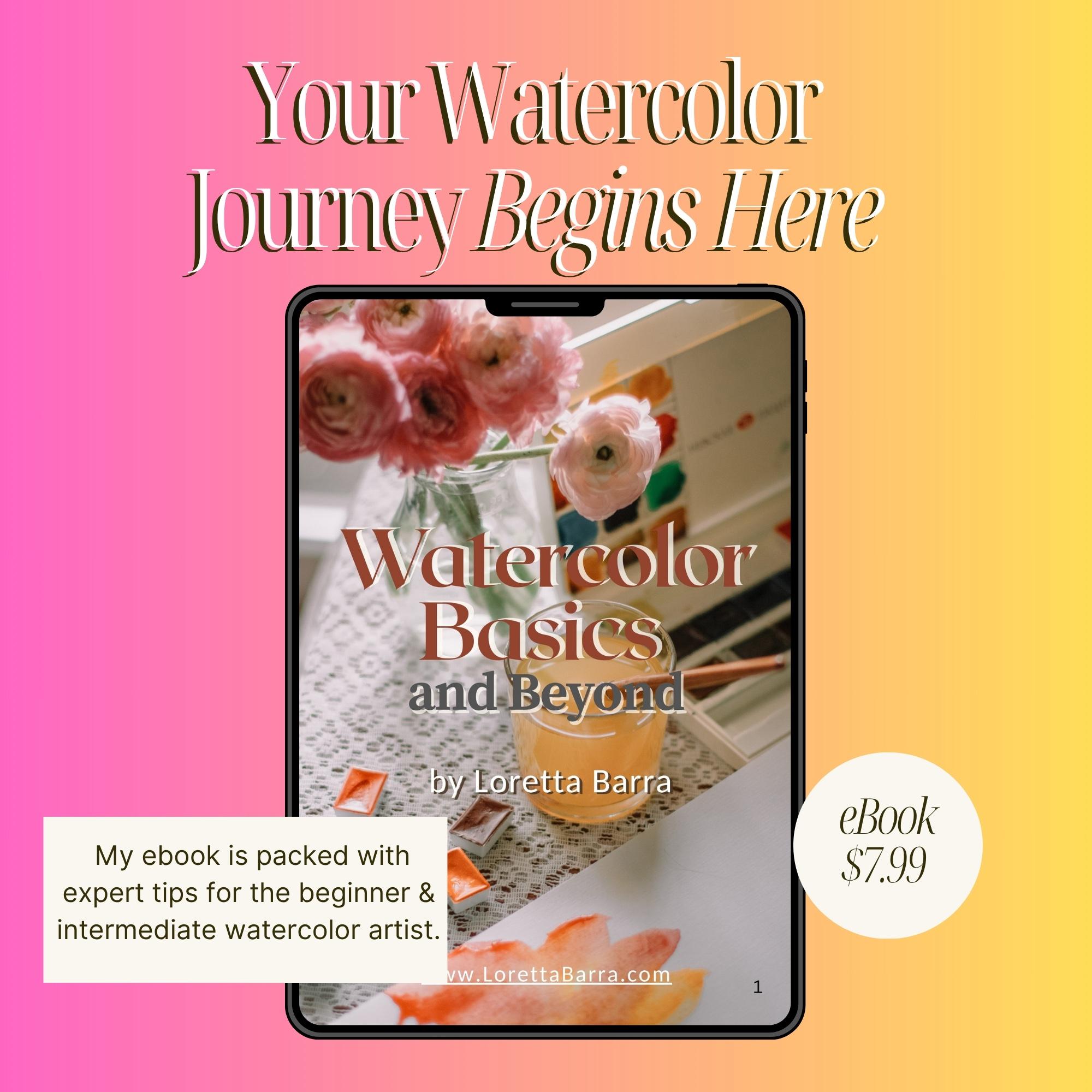 8 Fun \u0026 Easy Watercolor Painting Techniques - Artjournalist, image size:2000x2000