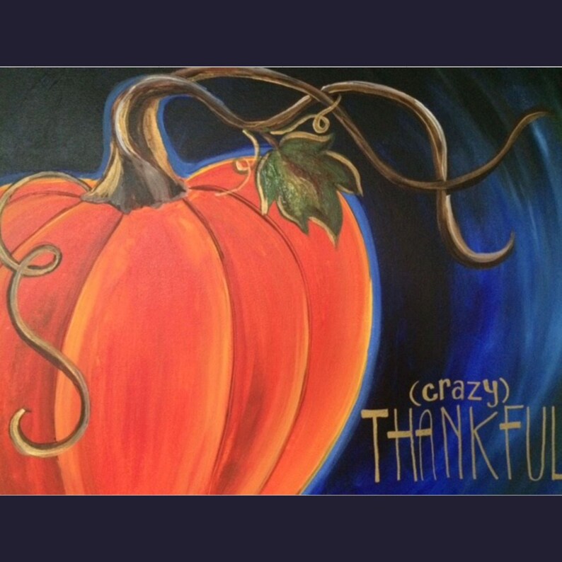 DIY Paint Party Kit Instant Download Thanksgiving Crazy Etsy Australia