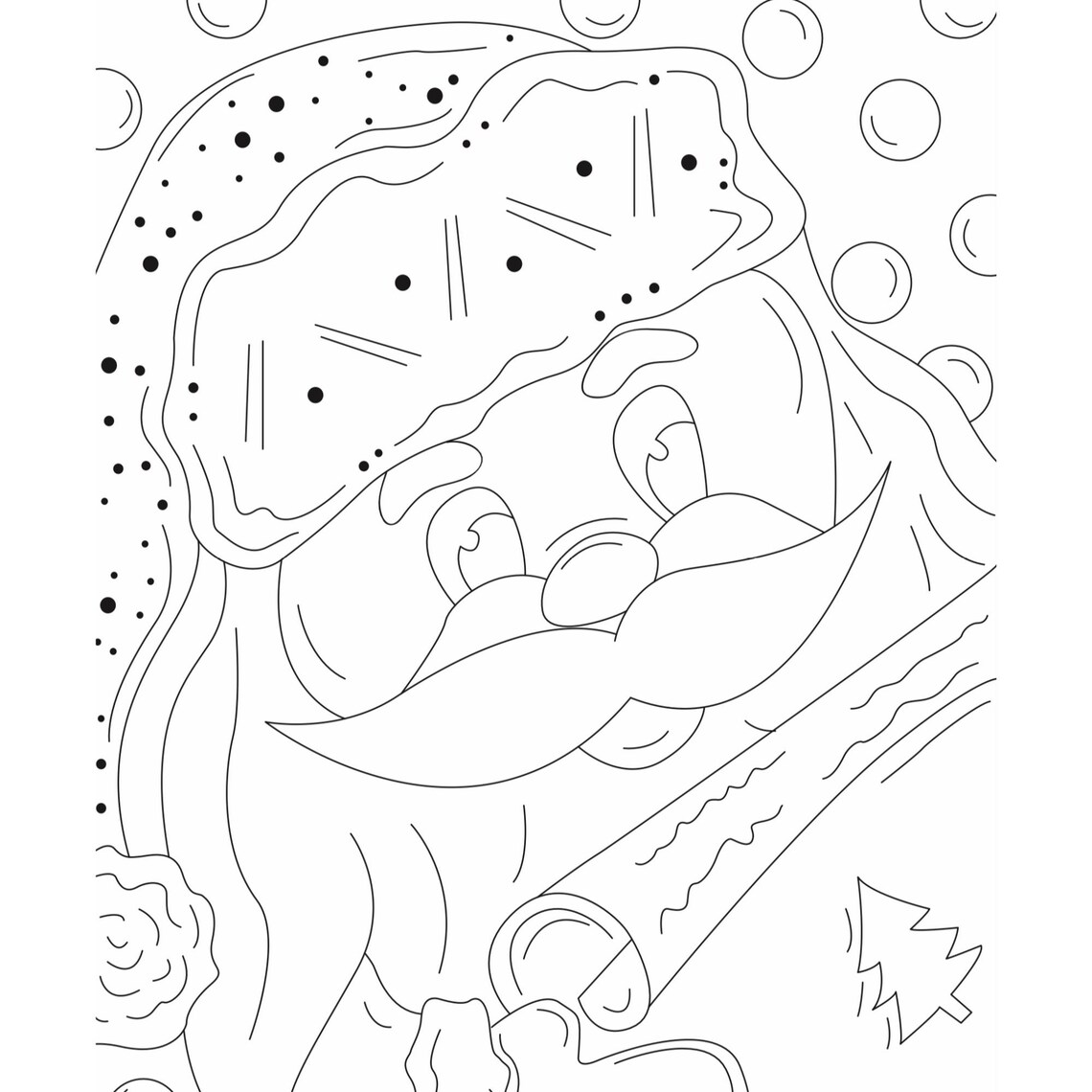 DIY Paint Party Kit Instant Download Christmas Santa Paint Etsy