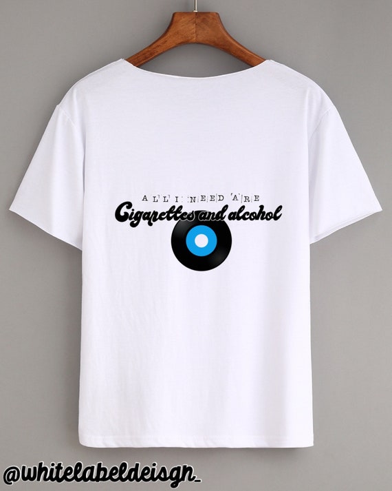 Oasis Cigarettes and Alcohol T-shirt 