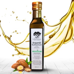 biobedouinen pure argan oil roasted cold pressed 250 ml.