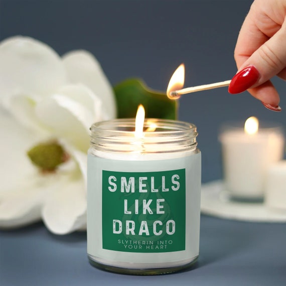 Smells Like Draco Candle Draco Malfoy Candle Draco Malfoy Etsy
