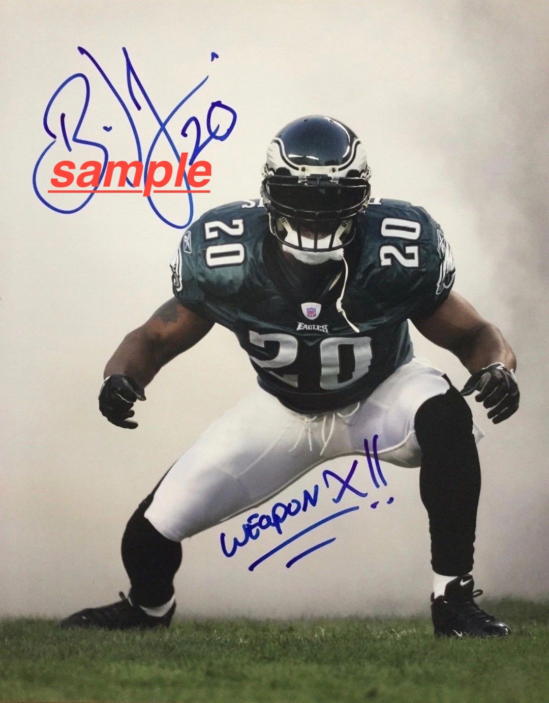 BRIAN DAWKINS 2 REPRINT 8X10 Signed Autographed Photo Picture Etsy