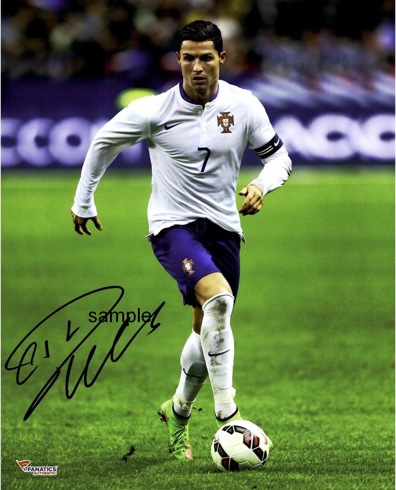 Cristiano Ronaldo Manchester United Fanatics Authentic Autographed