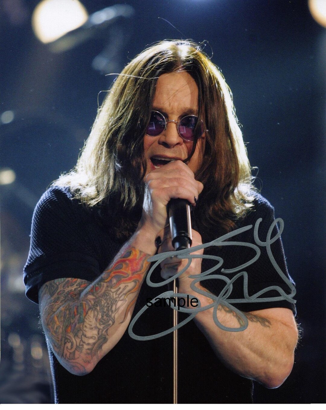 OZZY OSBOURNE 3 REPRINT 8x10 Signed Autographed Photo Picture - Etsy