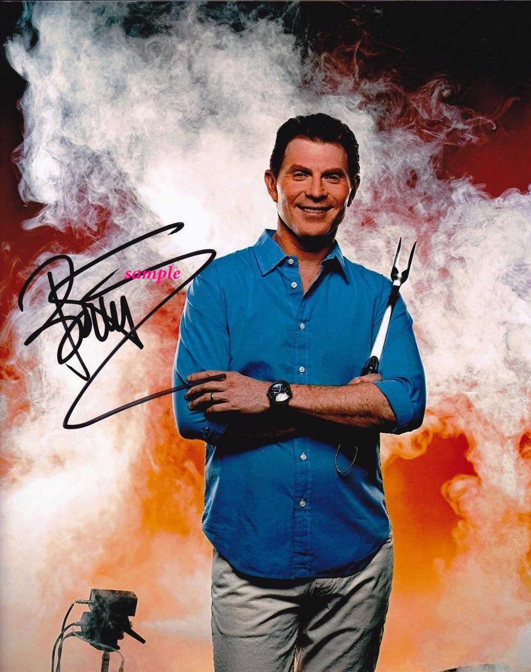 BOBBY FLAY 2 REPRINT 8X10 Signed Autographed Photo Picture - Etsy