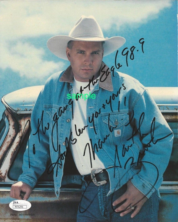 GARTH BROOKS 2 REPRINT 8X10 Signed Autographed Photo Picture Etsy