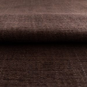 Dark Brown Drapery Fabric