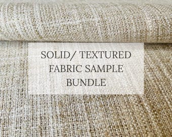 Textured Upholstery Fabric Solid Furniture Fabric for Chairs Fabric Neutral Pillow Fabric for Cushions Fabric Woven Drapery Fabric Swatches