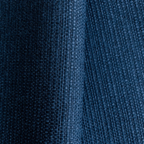 Indigo Indoor/ Outdoor Fabric Upholstery Blue Navy Furniture Fabric for Chairs Blue Fabric for Patio Cushion Navy Blue Fabric by the Yard