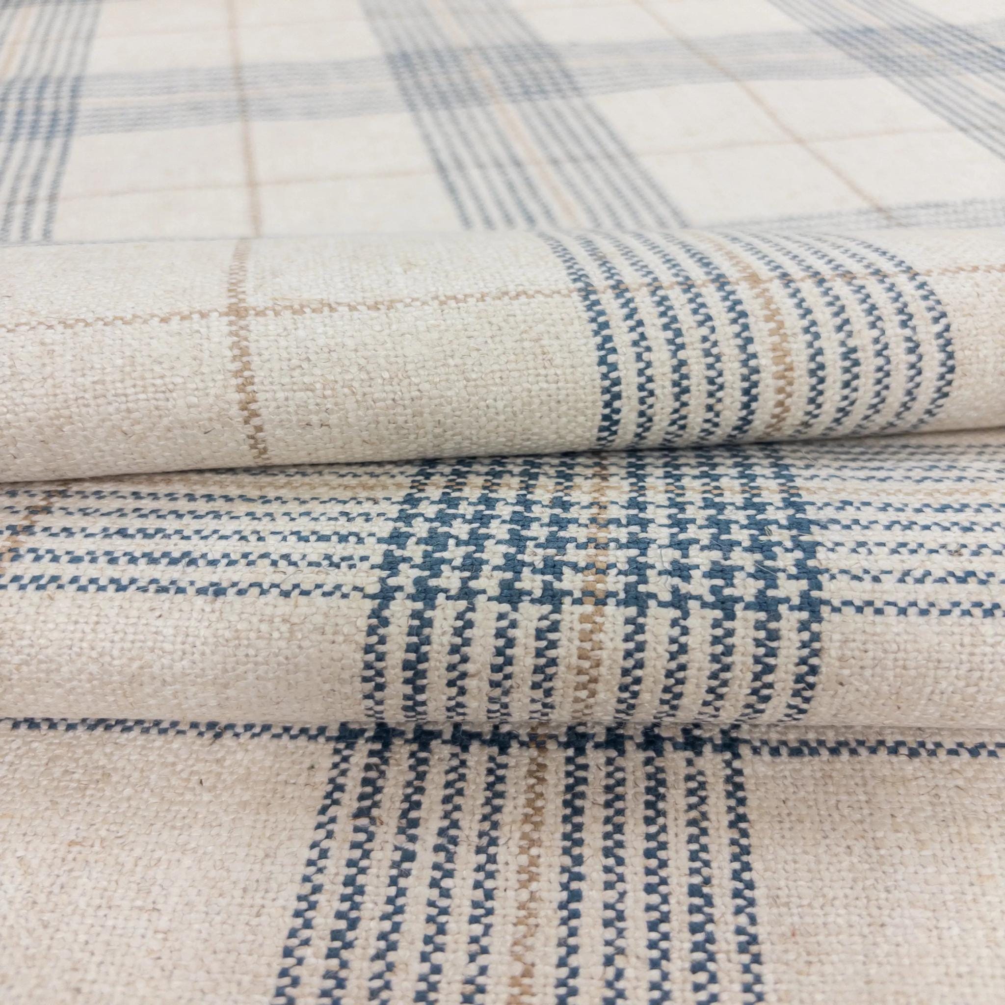 Blue Upholstery Fabric Windowpane Plaid Fabric Blue Coastal Fabric for  Chairs Blue Modern Pillow Fabric Designer Plaid Fabric by the Yard - Etsy, image size:2048x2048