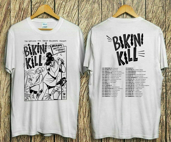 American Tour T-shirt Bikini Kill 2022 