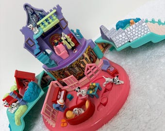 Vintage 1996 Polly Pocket Disney 101 Dalmatians Playset 100% Complete – Bluebird Toys
