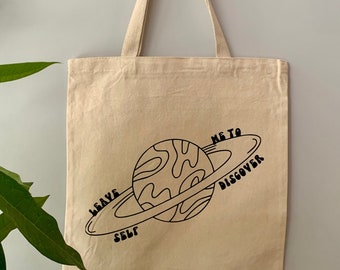 Leave Me To Self Scopri Tote Bag
