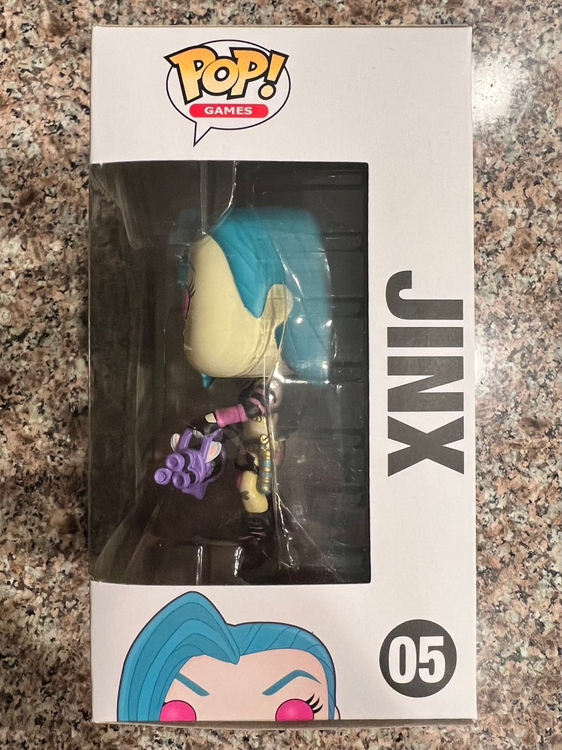 Funko Pop JINX 05 powder League of Legends Arcane Etsy
