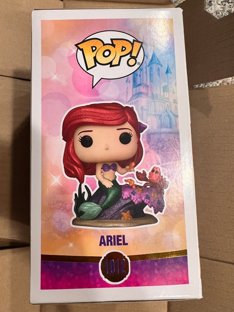 Funko Pop Disney Ultimate Princess ARIEL Mermaid Diamond Etsy