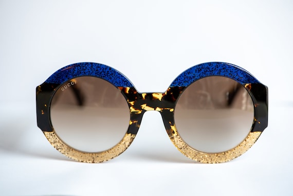 Vintage Gucci GG0084S Oversized Round Sunglasses - image 1