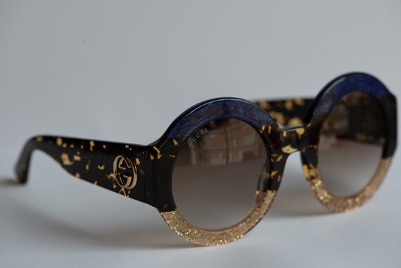 Vintage Gucci GG0084S Oversized Round Sunglasses - image 2