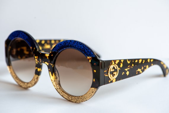 Vintage Gucci GG0084S Oversized Round Sunglasses - image 5