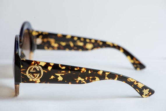 Vintage Gucci GG0084S Oversized Round Sunglasses - image 3