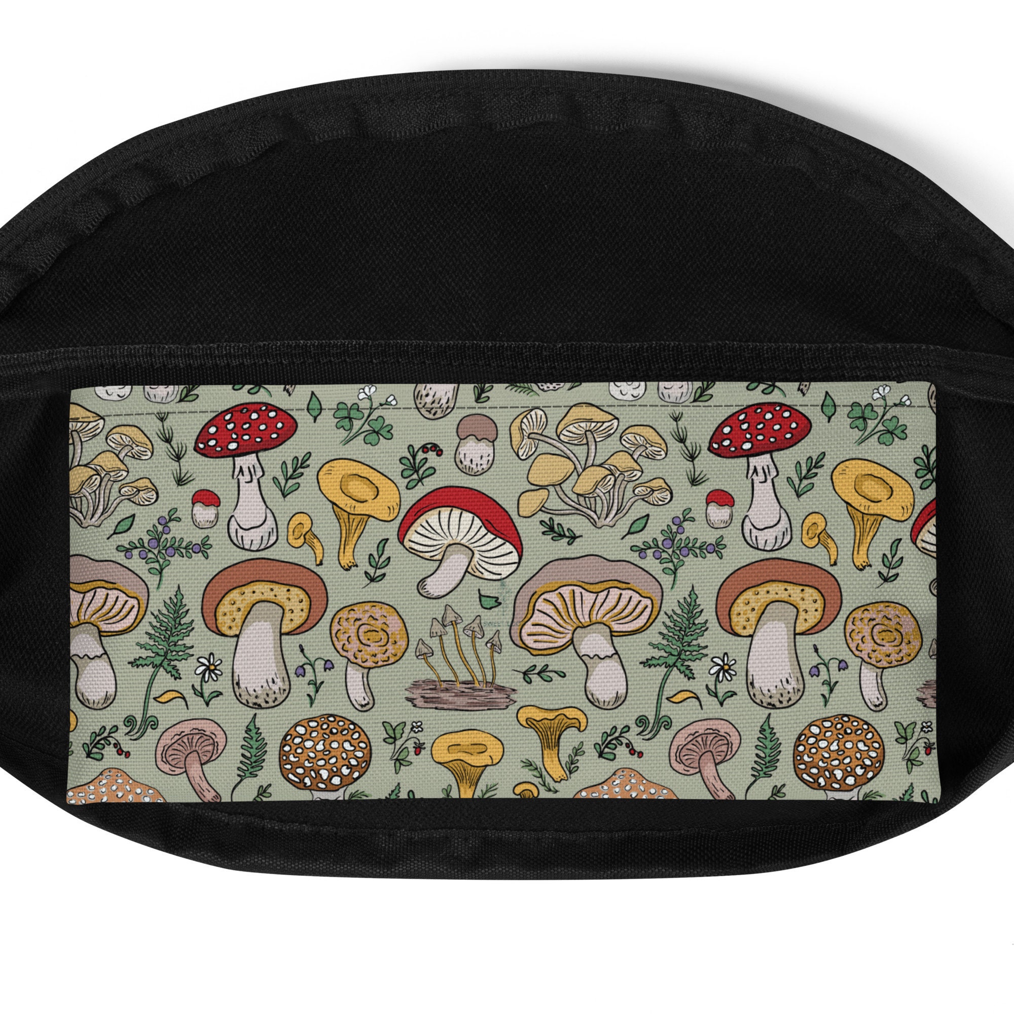 Discover Cottagecore Mushroom Fanny Pack