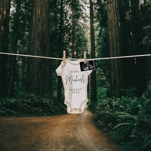 Digital Pregnancy Announcement / Digital Baby Announcement / Wilderness Pregnancy Announcement / Download Social Media Facebook Instagram