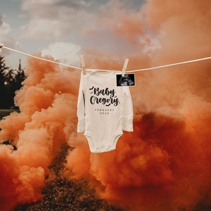 Digital Halloween Pregnancy Announcement / Trick or Treat Baby Announcement / Halloween Baby / Download Social Media Facebook Instagram