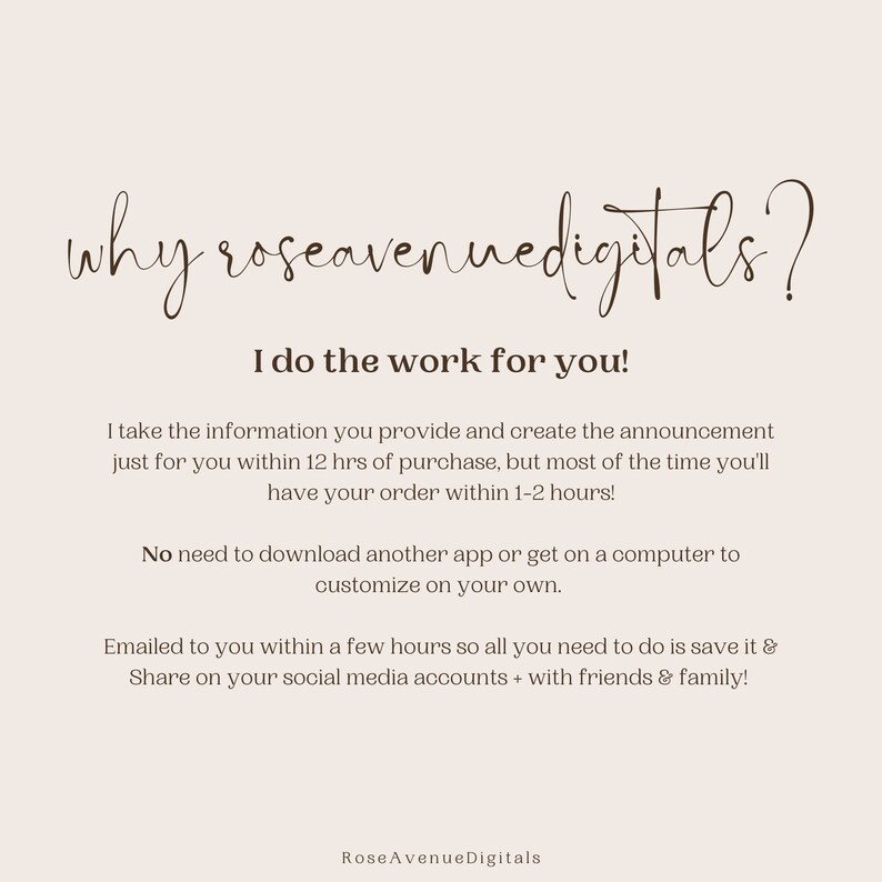 Digital Adoption Announcement / Adopting Announcement / Adopt Baby / Digital Announcement For Adoption / Social media Facebook Instagram image 3
