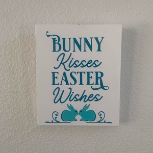 Easter bunny kisses