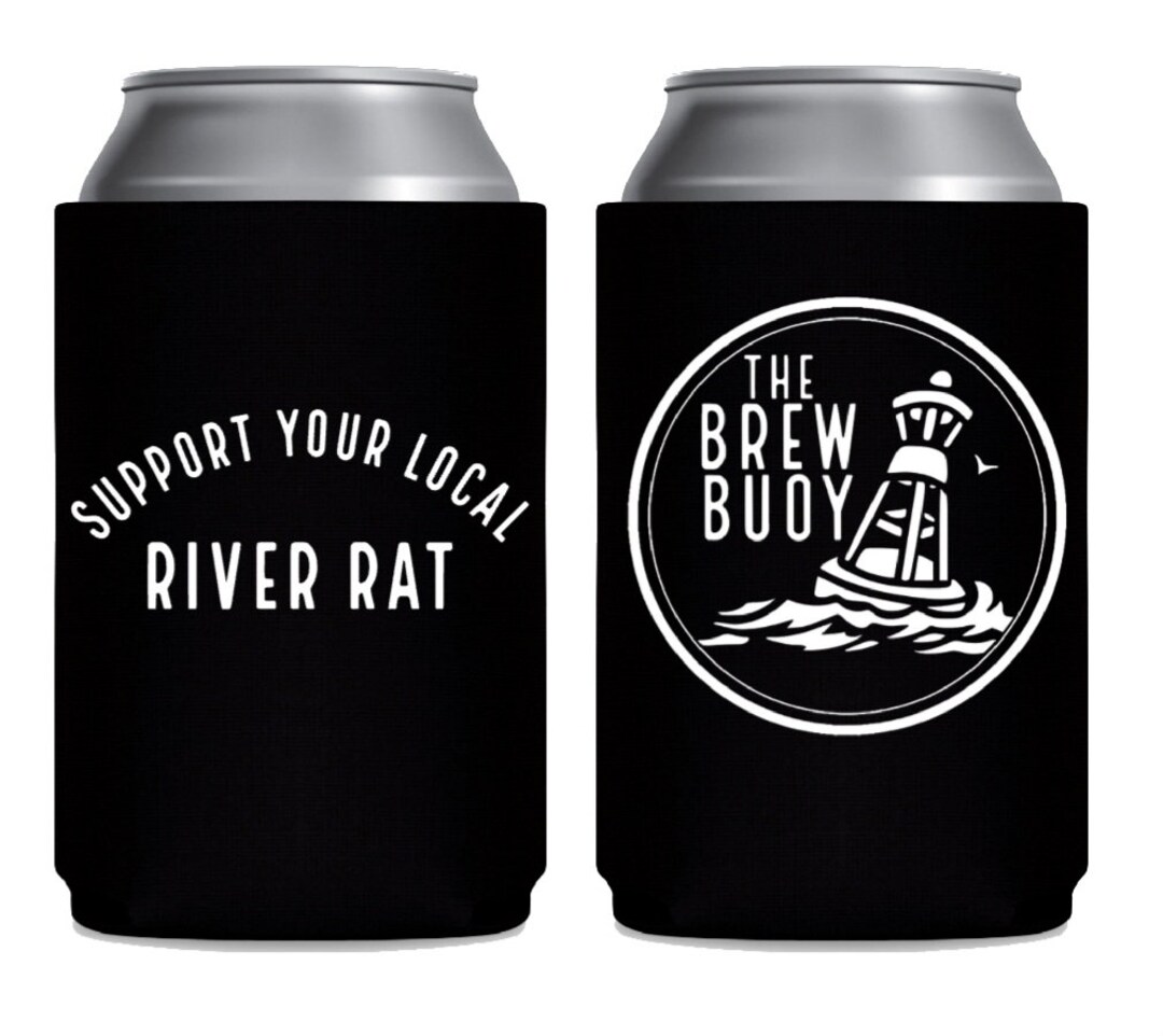 RIVER RAT Floating Can Cooler/floating Can Holder/floating Cooler ...