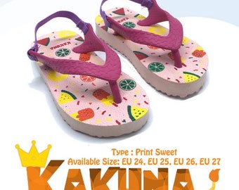 Toddler Flip Flops Thong Sandals Recycled/Natural Rubber