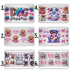 UV DTF 16oz Cup Wrap für 16oz Becher Glas oder Acryl