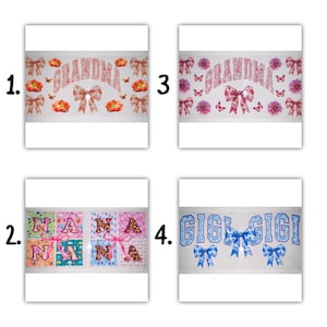 UV DTF 16oz Cup Wrap für 16oz Becher Glas oder Acryl