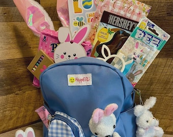Girls Bunny Backpack w/ Easter Candies, Dress Up & Activities