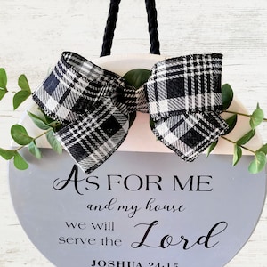 Door Hanger|Scripture Verse|Decor|Welcome Sign|Home|Display|Art