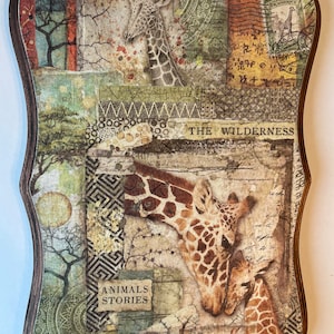Giraffe decoration, African decor, giraffe gift,  Africa decor, safari decor, giraffe decor, Mother’s Day, office decor
