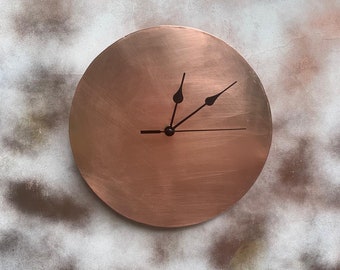 Copper Wall Art /Metal Wall Clock/Artistic Copper Wall Clock/Copper Wall Art