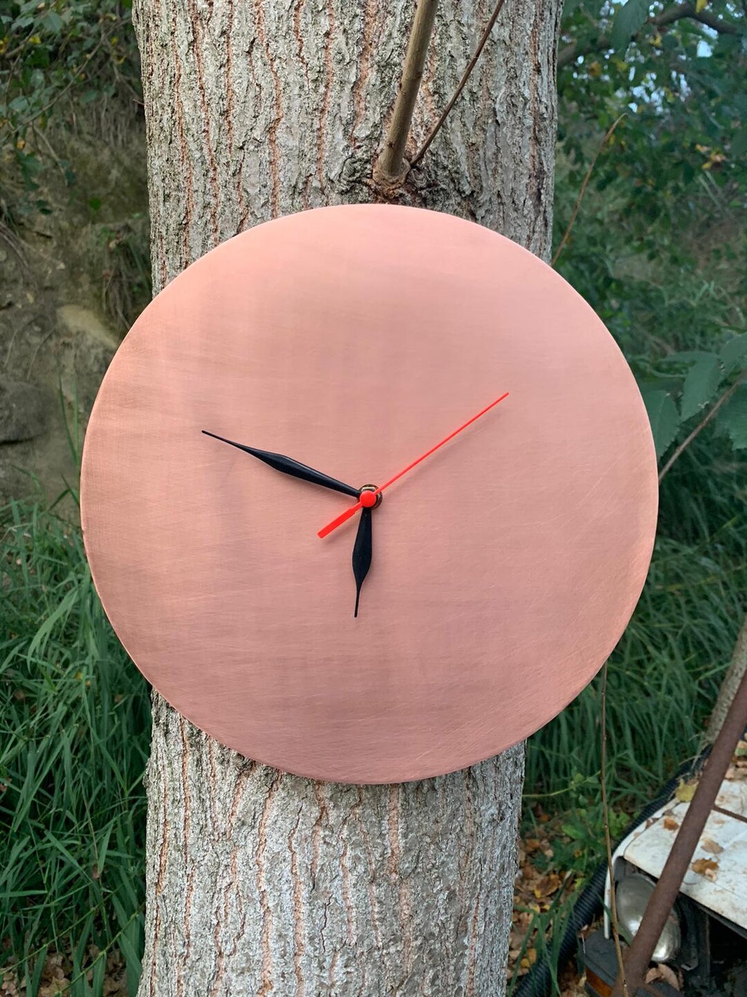 Copper Wall Art /metal Wall Clock/artistic Copper Wall Clock/copper