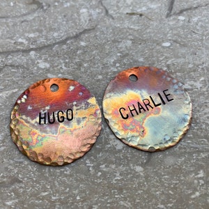 Custom pet ID /  Dog Name Disc/Name Tag/Dog Tags For Dogs/Engraved Pet Tags/Bone Dog Tag/Puppy Tag/