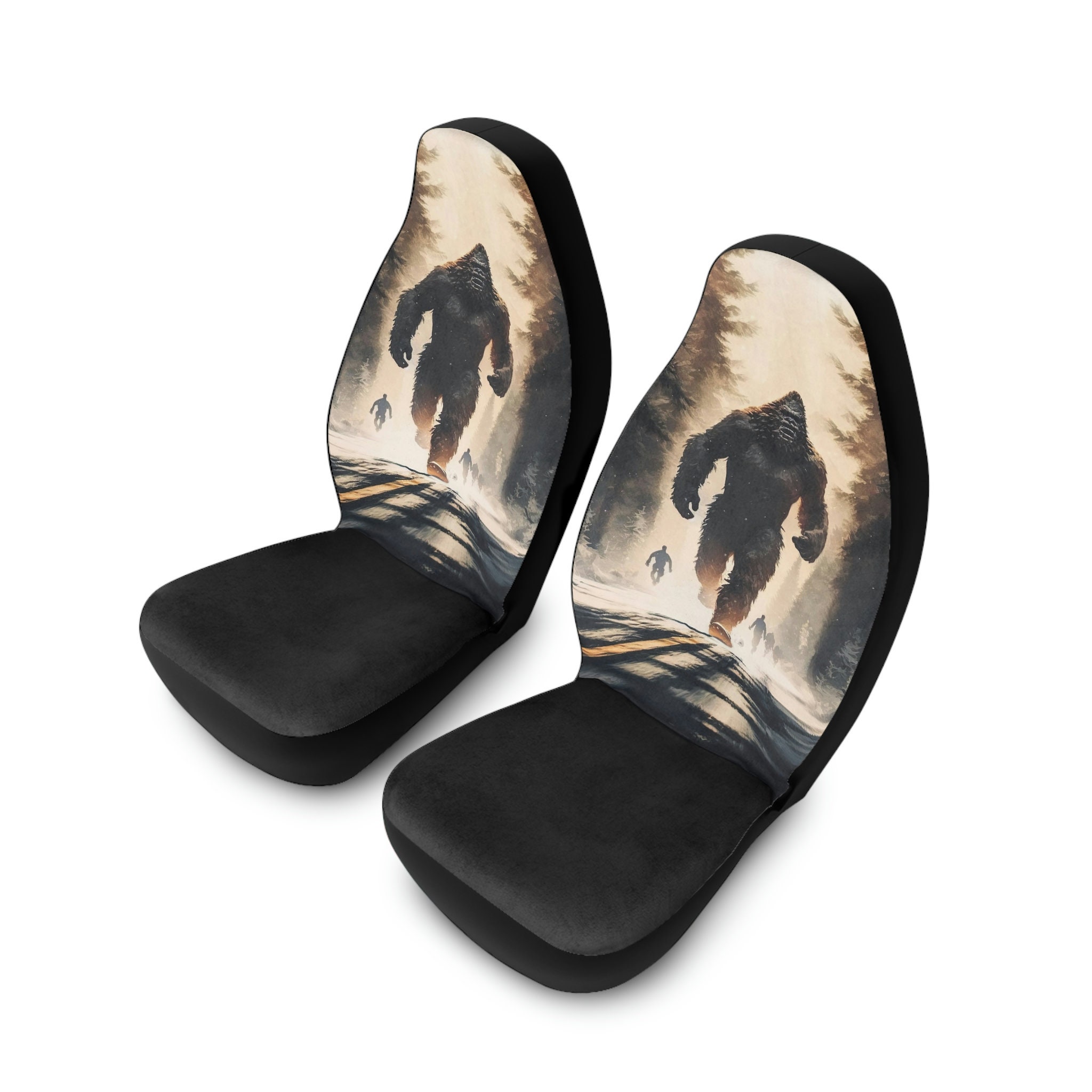 Bigfoot Polyester Car Seat Covers Designed & Sold By Ivan Teo