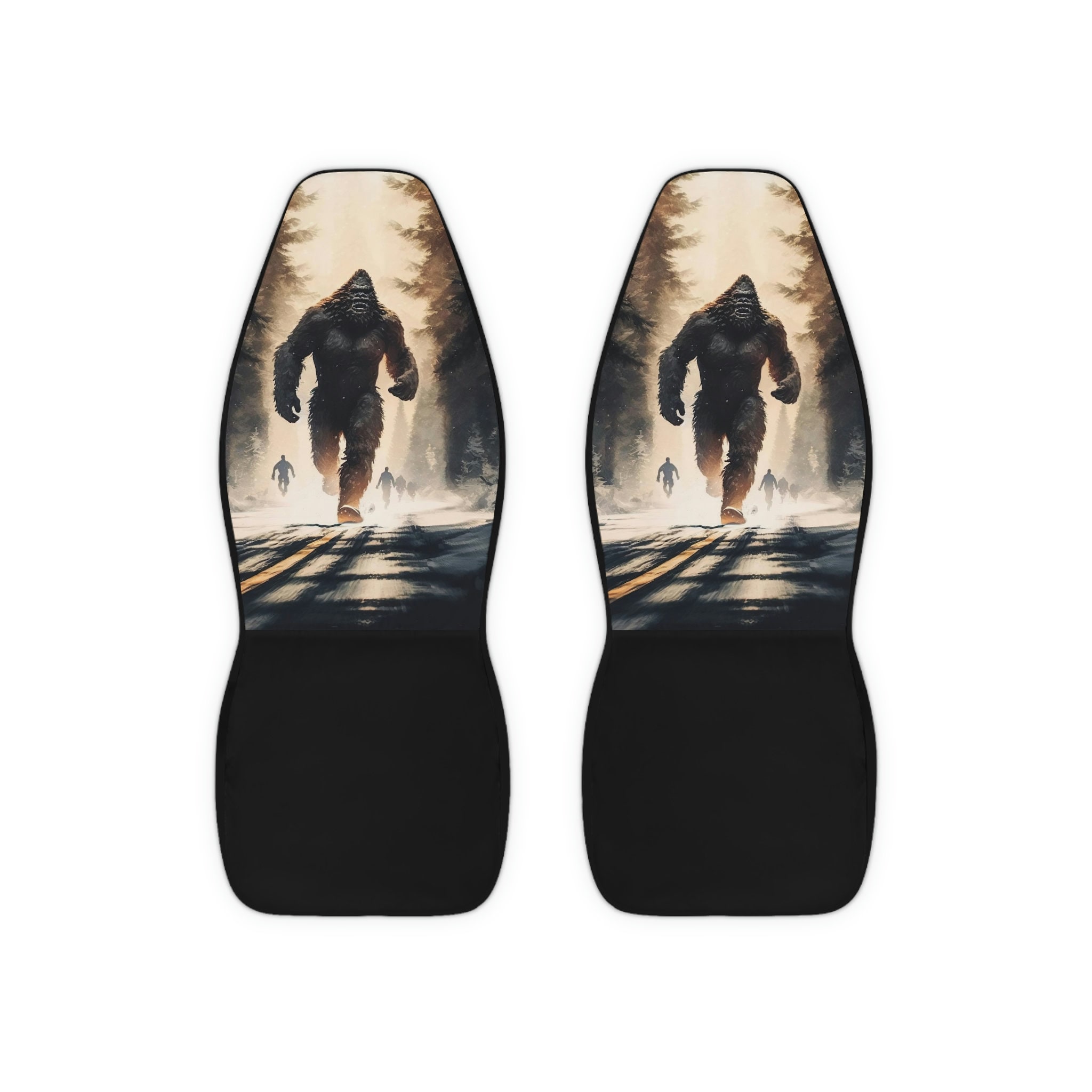 Bigfoot Polyester Car Seat Covers Designed & Sold By Ivan Teo