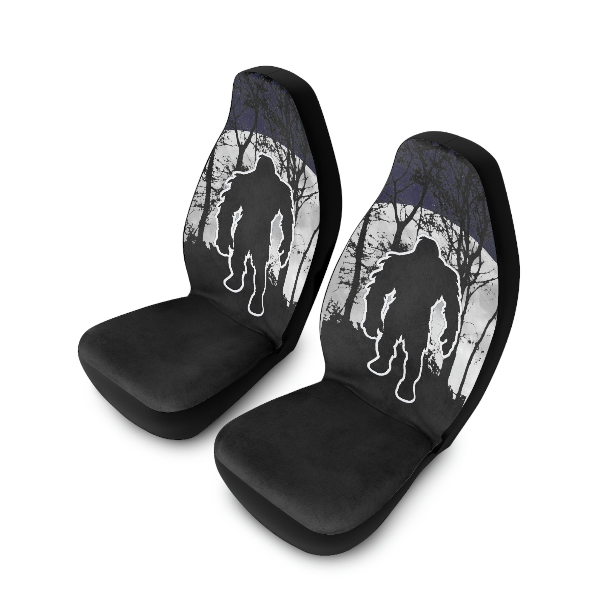 Bigfoot Seat Cover Sasquatch Seat Cover Polyester Seat Etsy