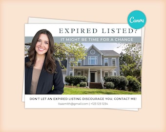 Expired Listing Postcards, Thinking of selling, Real Estate Marketing, Real Estate Agent postcard, Hello Neighbor Postcard Farming, Promo