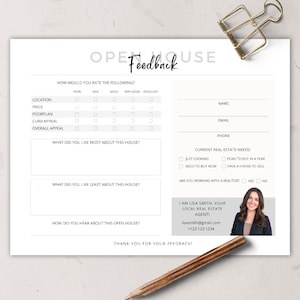 Modulo di feedback per porte aperte, questionario per porte aperte, marketing immobiliare, forniture per porte aperte, foglio di presentazione, modello, modello agricolo