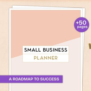 Small Business Planner printable, Digital business planner, Entrepreneur planner, Business goals, Start up business plan, New business