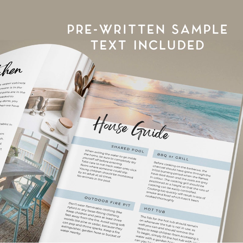 vacation-rental-welcome-book-template-beach-short-term-rental-etsy