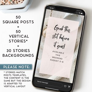 Vacation Rental Social Media Posts, Instagram Template Bundle Beach ...