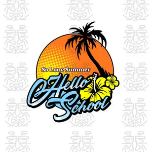 Beach BACK TO SCHOOL Sublimations, Designs Downloads, Png, Shirt Design Sublimation Downloads