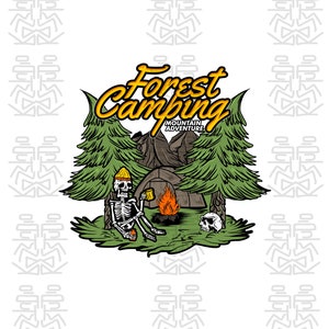 forest camping Sublimations, Designs Downloads, Vintage Sublimations, Png, Clipart, Shirt Design, Sublimation Downloads, rainbow, flower