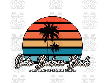 santa barbara png, santa barbara beach, beach party, california beach png, california island, california summer png, summer time png, shirt